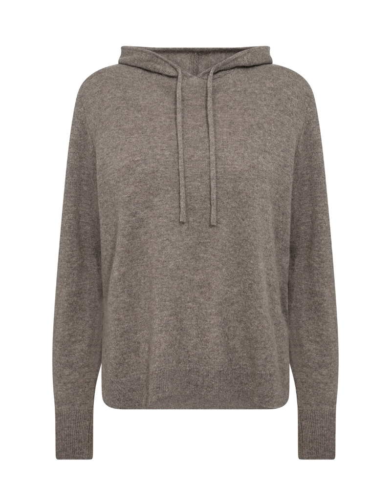 Levete Room Eloise Brown Cashmere Hoodie