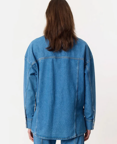 Levete Room Frilla Denim Shirt