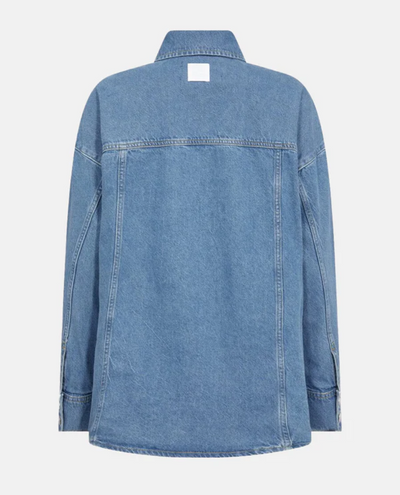 Levete Room Frilla Denim Shirt