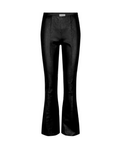 Levete Room Gloria Black Leather Trousers