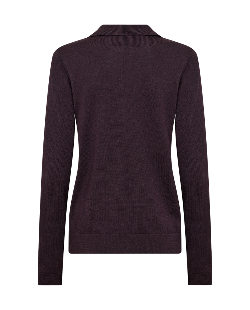 Levete Room Ismaila Fudge Collar Cardigan