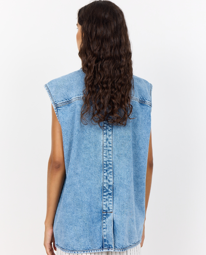 Levete Room Kosa Denim Waistcoat