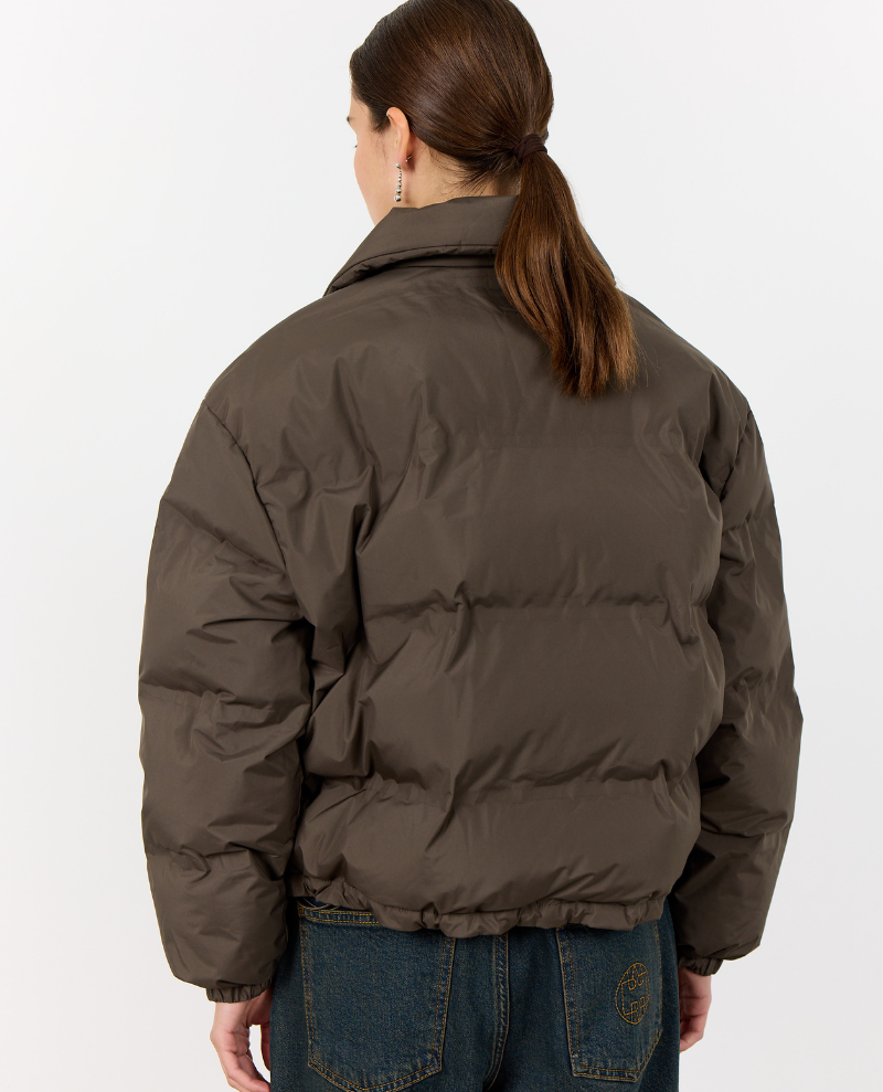 Levete Room Mona Coffee Brown Padded Jacket