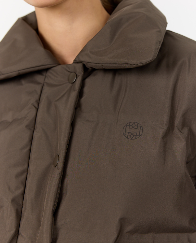 Levete Room Mona Coffee Brown Padded Jacket
