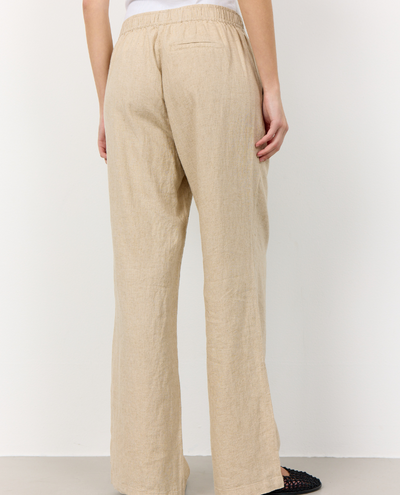 Levete Room Naja Island Beige Linen Trousers