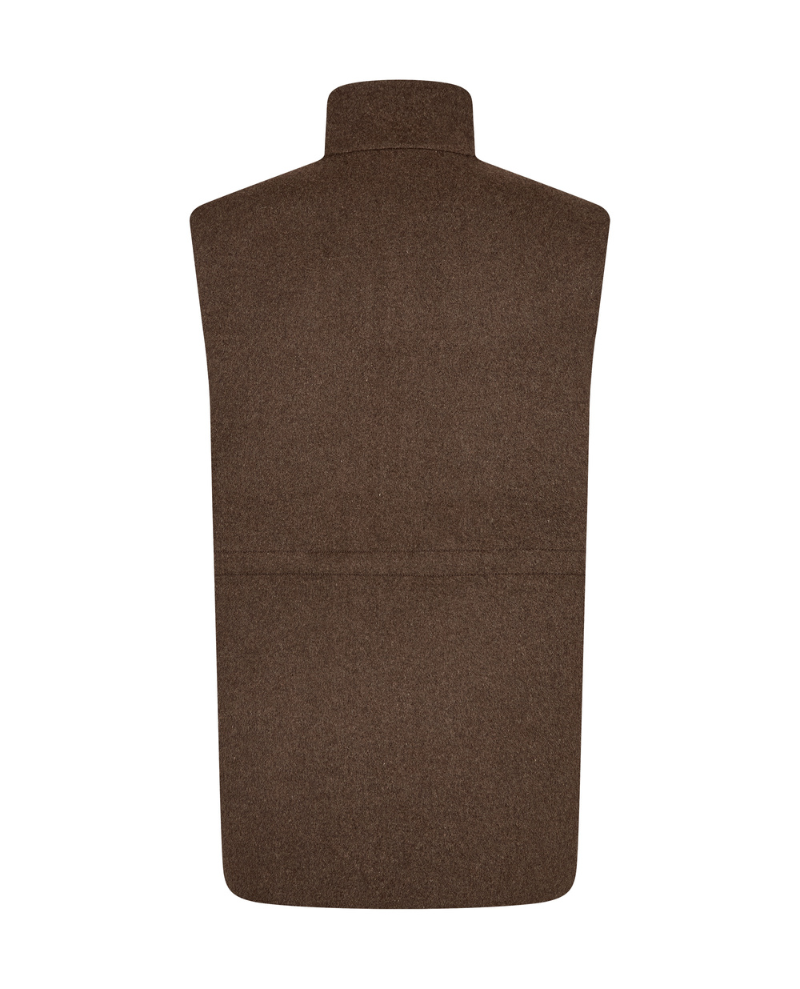 Levete Room Owa Coffee Brown Waistcoat