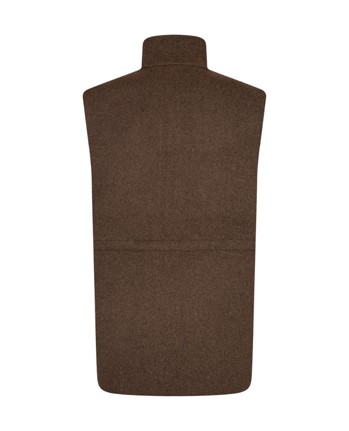 Levete Room Owa Coffee Brown Waistcoat