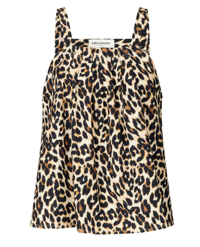 Lollys Laundry Lungi Leopard Strappy Top
