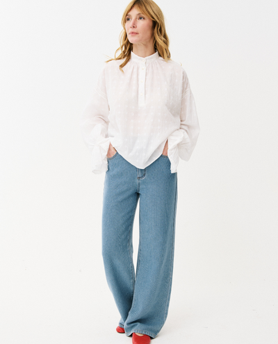 Maison Anana Aude White Blouse