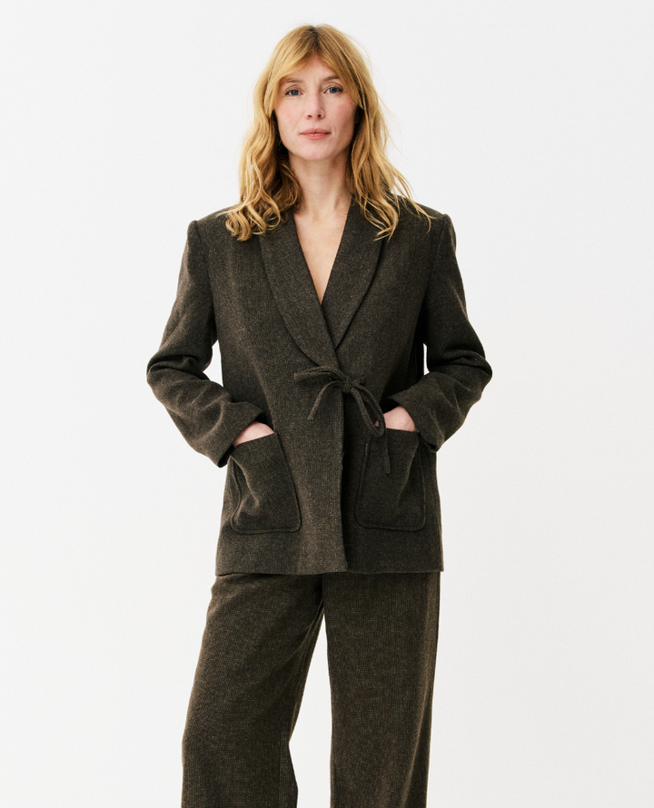 Maison Anana Charlize Brown Blazer
