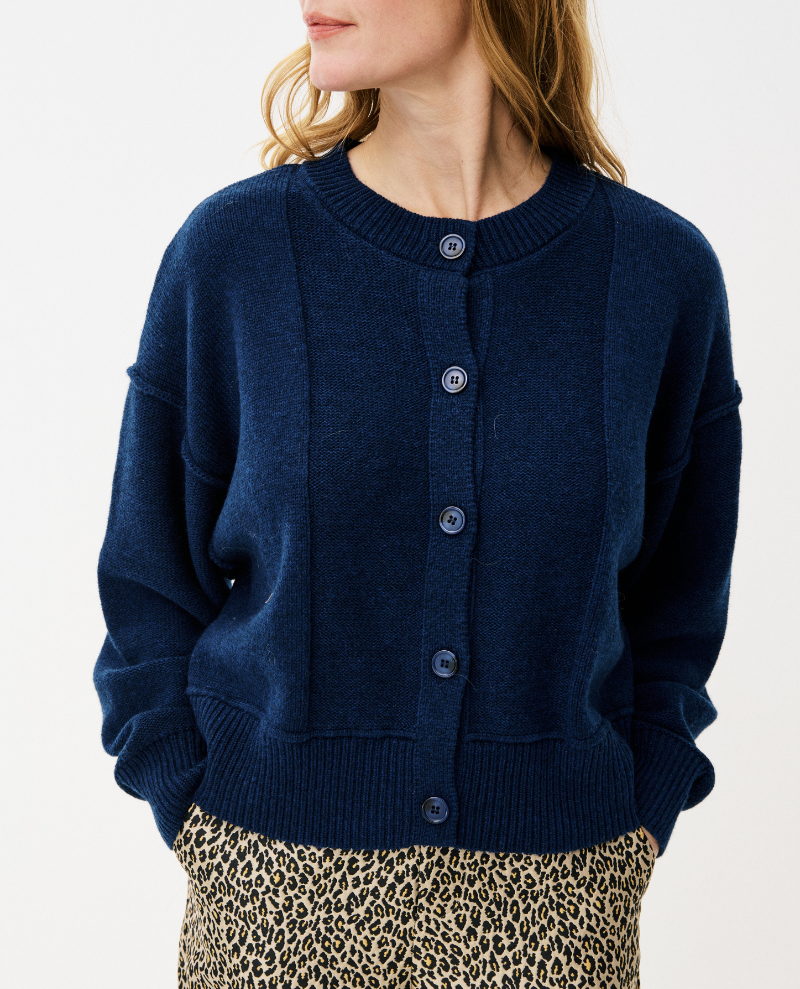 Maison Anana Elonie Blue Cardigan