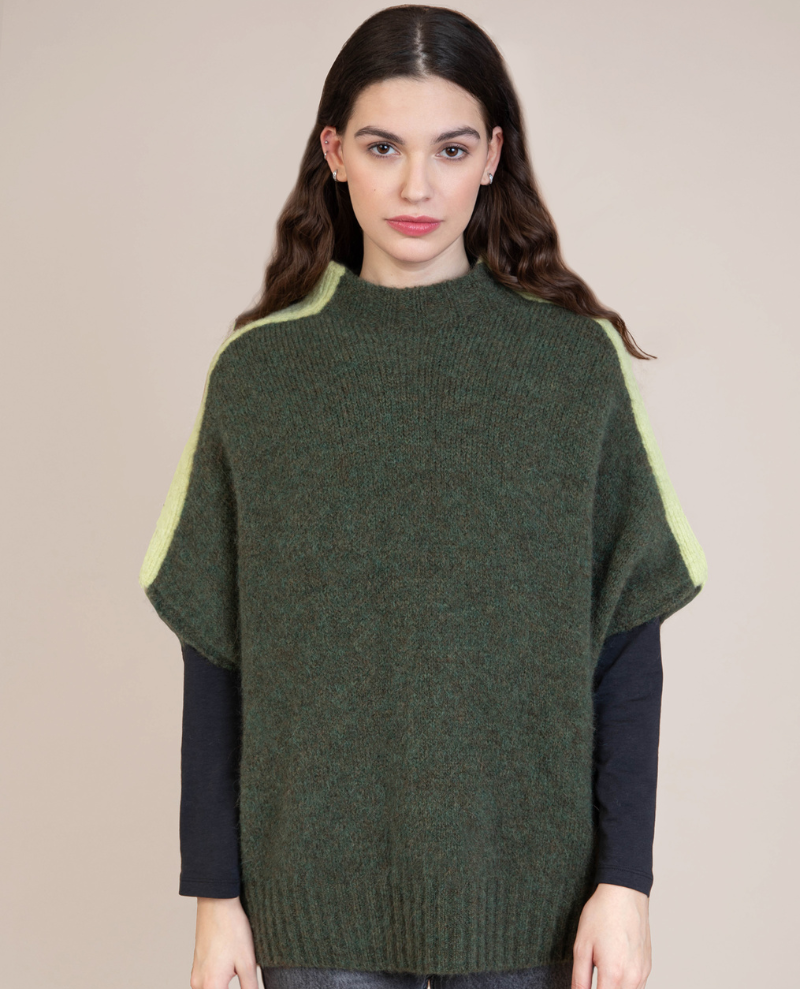 Maison Anje Blaire Wasabi Green Knit