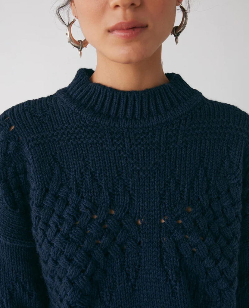 Maison Hotel Chamonix Blue Knit