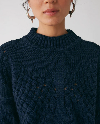 Maison Hotel Chamonix Blue Knit