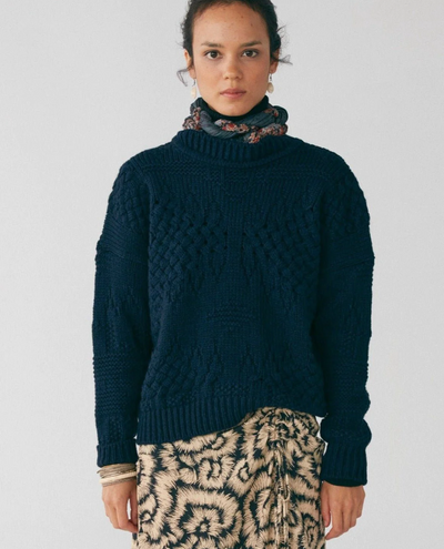 Maison Hotel Chamonix Blue Knit