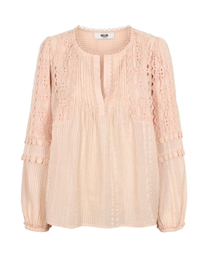 Moliin Grancyn Sepia Rose Pink Blouse