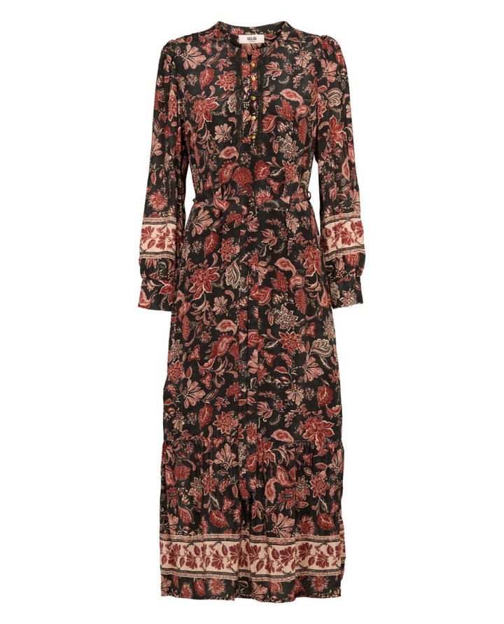 Moliin Scout Black Printed Dress