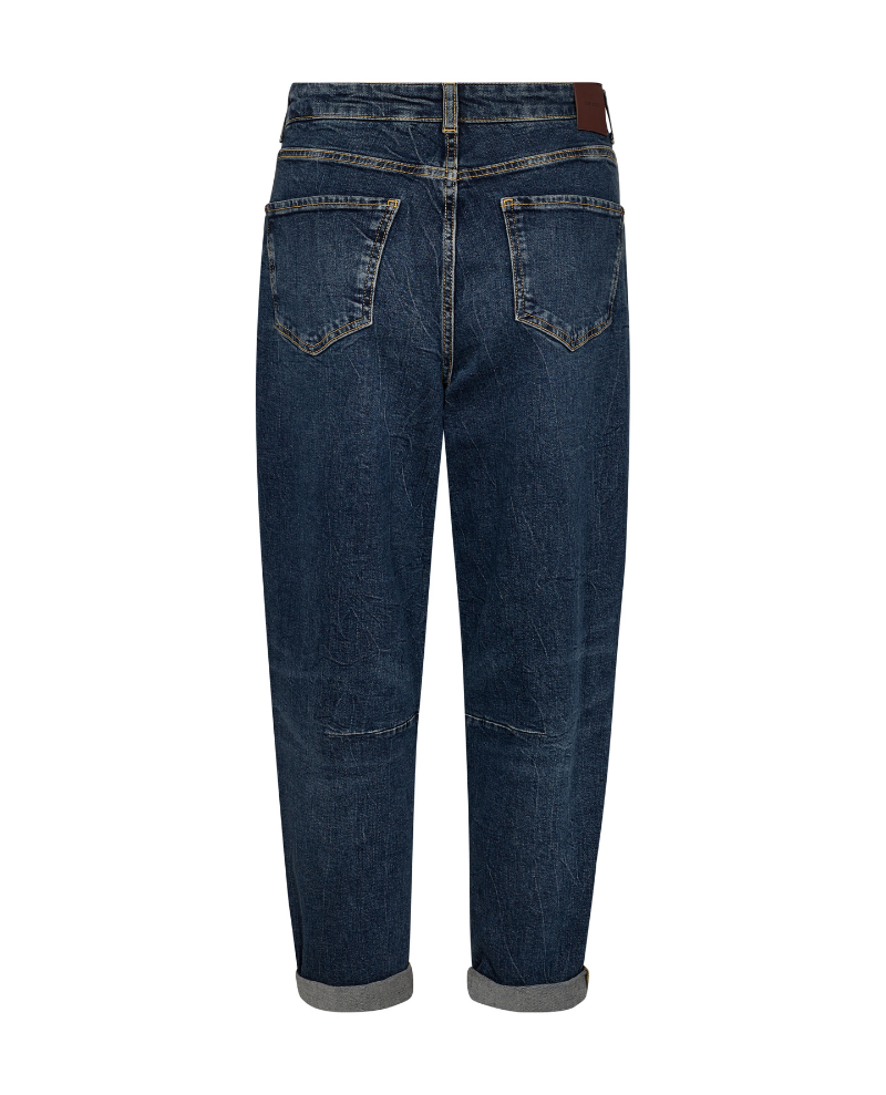 Mos Mosh Andy Dark Blue Barrel Jeans