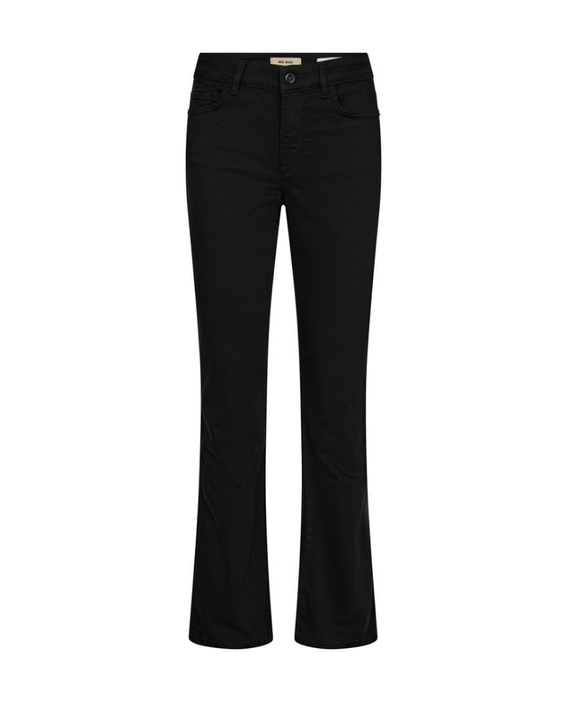 Mos Mosh Ashley Deluxe Black Straight Jeans