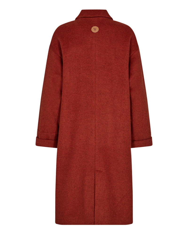 Mos Mosh Venice Ochre Wool Coat