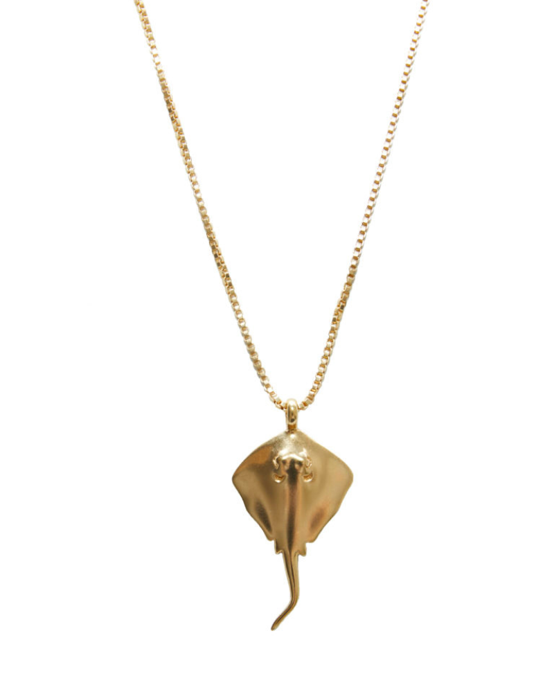 Mimi Et Toi Gold Ray Necklace
