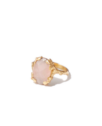 Mimi Et Toi Gold Roselyn Quartz Ring