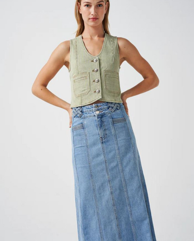 Seventy and Mochi Willow Rodeo Vintage Skirt