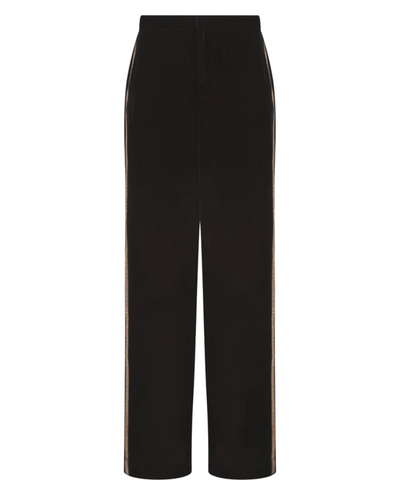 Nooki Phoenix Black Velvet Trousers
