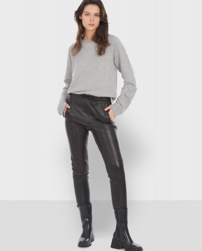 Oakwood Gift Black Leather Trousers