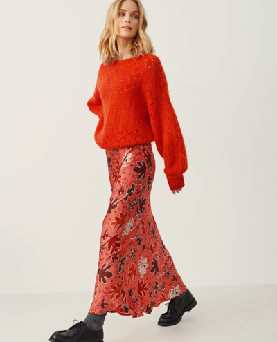 Part Two Rin Calypso Coral Skirt