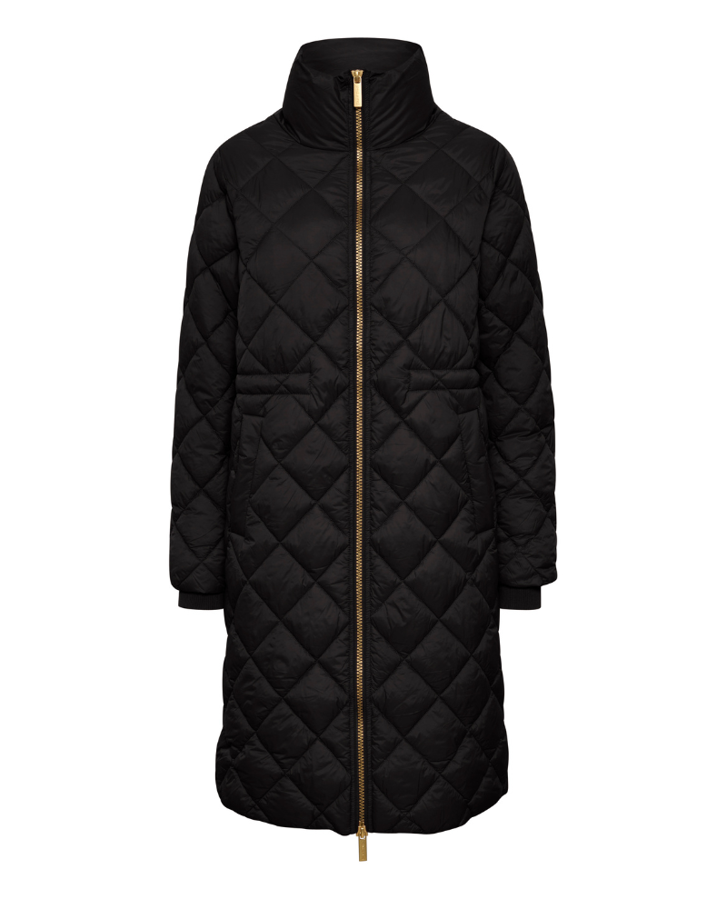 Part Two Chea Black Quilted Jacket