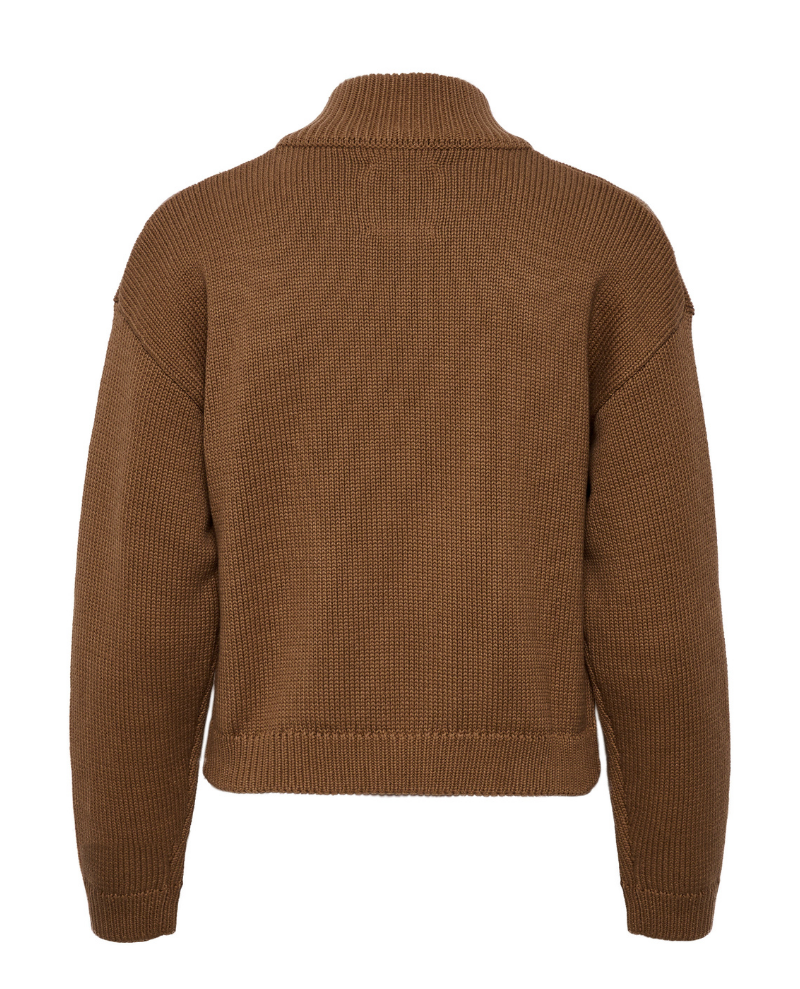 Part Two Clene Brown Cardigan