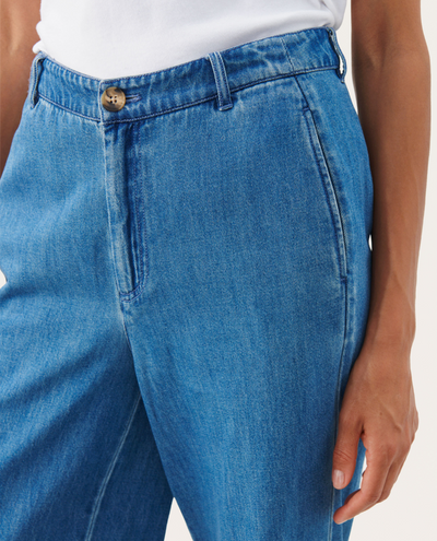 Part Two Coralie Denim Blue Trousers