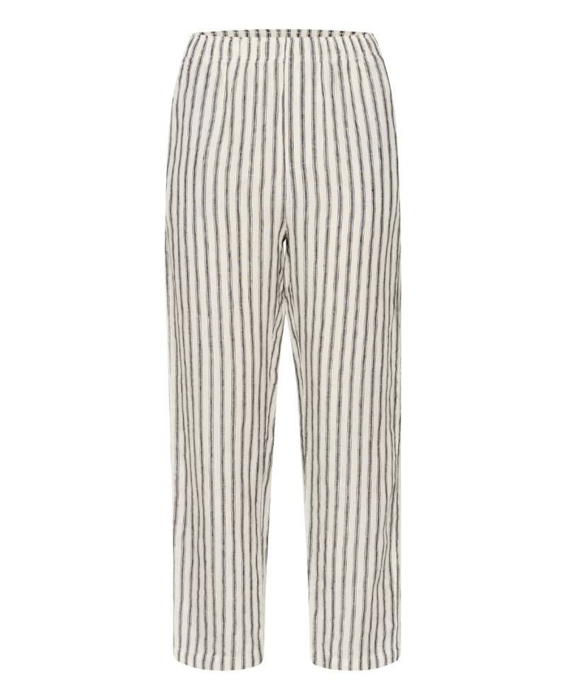 Part Two Emiola Black Stripe Trousers