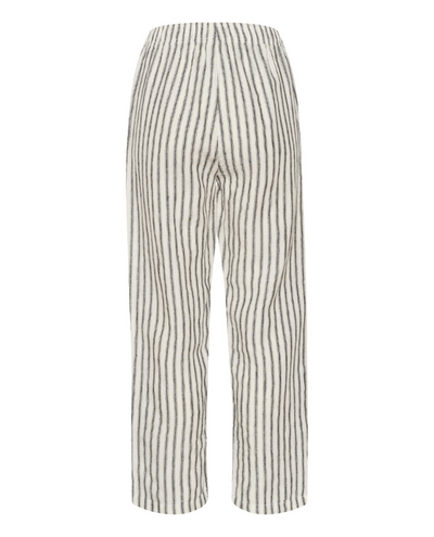 Part Two Emiola Black Stripe Trousers