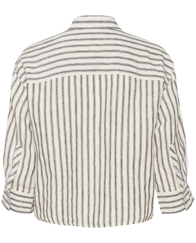 Part Two Enava Black Stripe Shirt