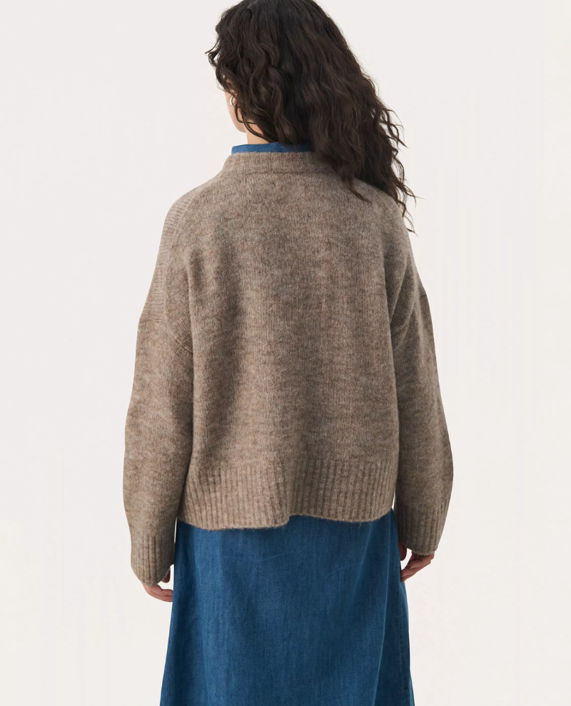 Part Two Lulya Mink Melange Knit