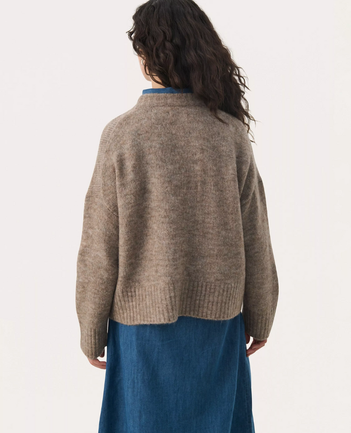 Part Two Lulya Mink Melange Knit