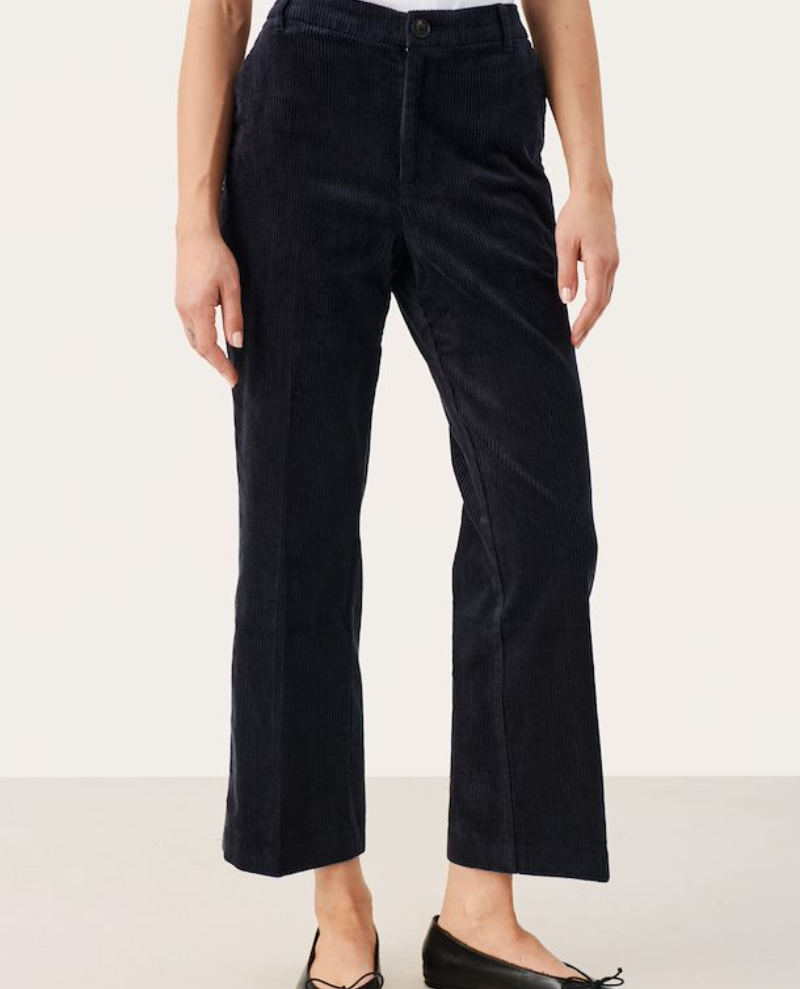 Part Two Misha Navy Trousers
