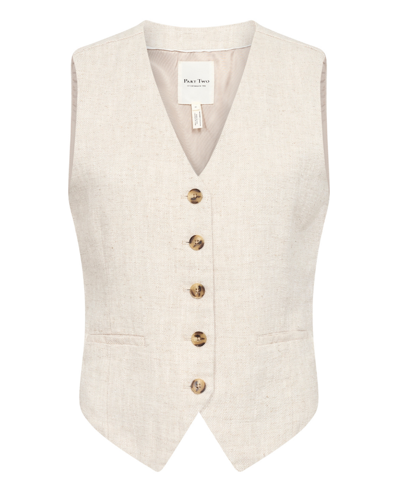 Part Two Nadhia French Oak Waistcoat