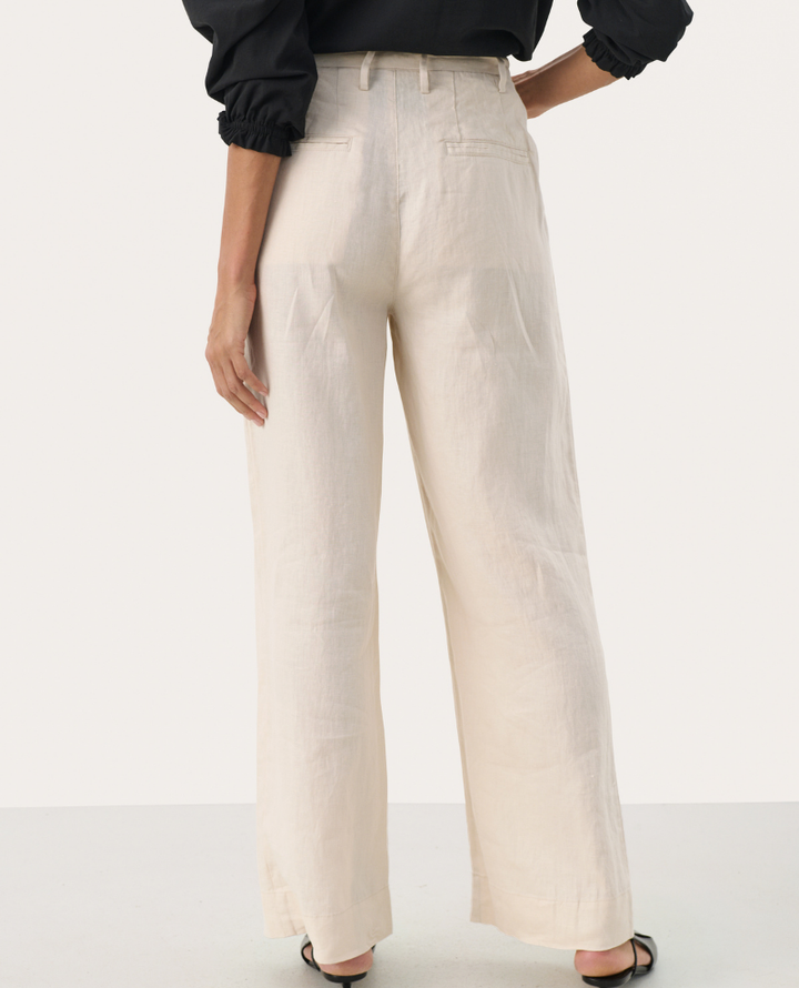 Part Two Nanati Linen French Oak Trousers