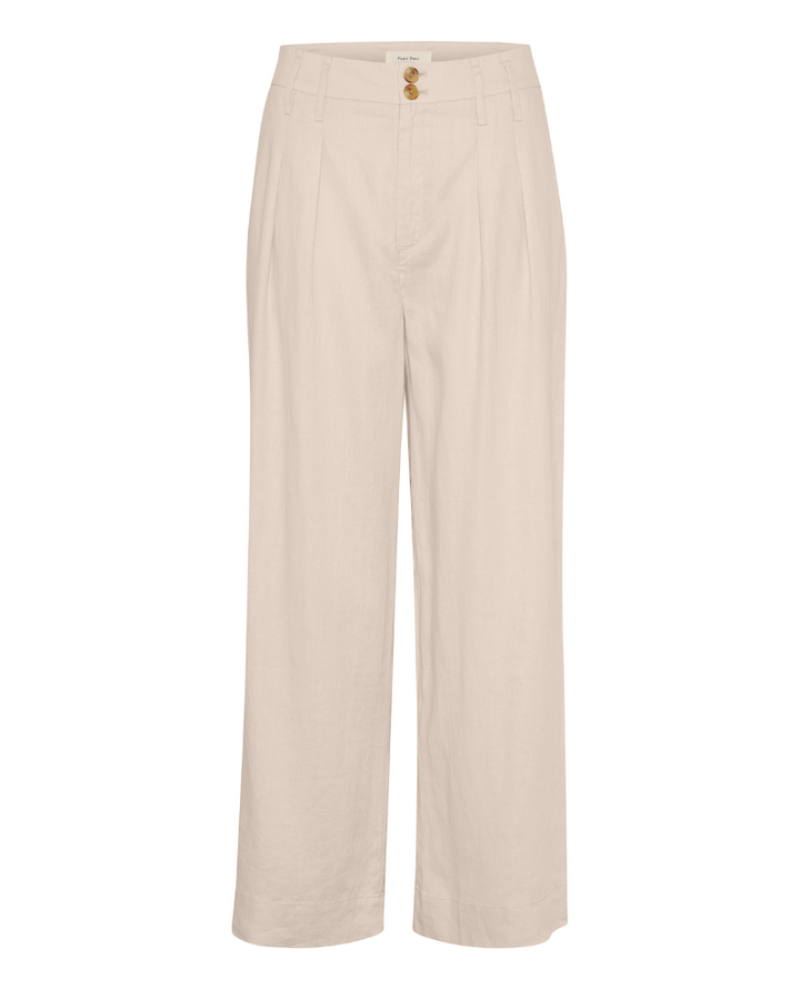 Part Two Nanati Linen French Oak Trousers