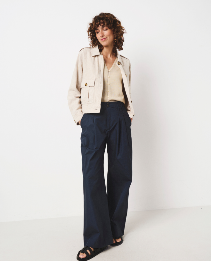Part Two Nanati Linen After Midnight Trousers