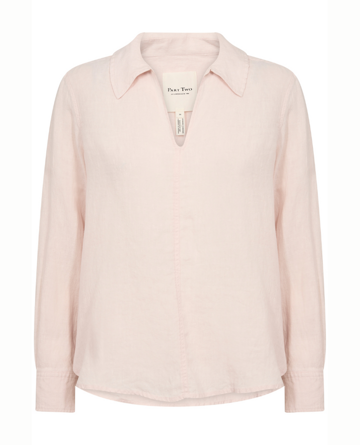 Part Two Natalee Mauve Shirt