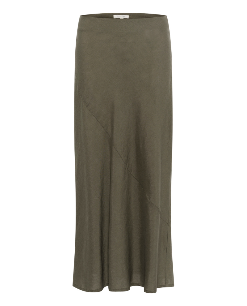 Part Two Nitta Kalamata Green Maxi Skirt