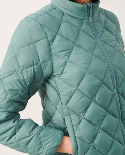 Part Two Olia Trellis Quilted Jacketm