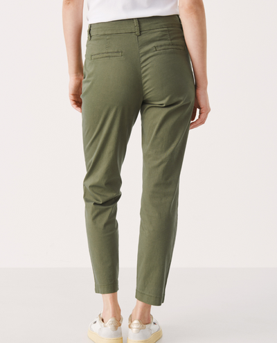 Part Two Soffys Olive Green Chino Trousers