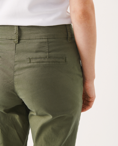 Part Two Soffys Olive Green Chino Trousers