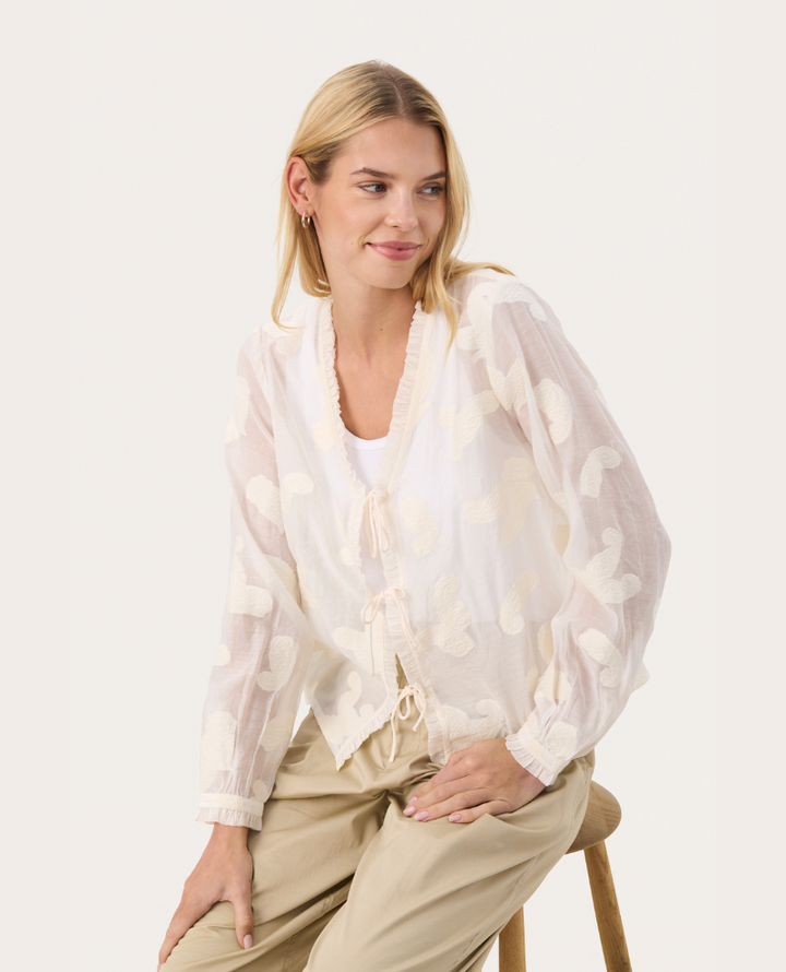 Part Two Rachelle Cream Blouse