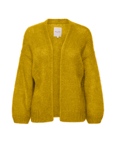 Part Two Rastina Antique Moss Cardigan
